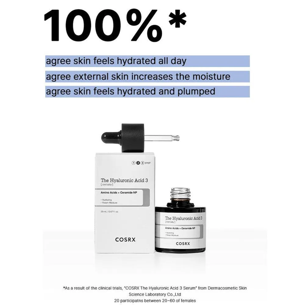 COSRX The Hyaluronic Acid 3 (20ml / 0.67 fl. oz)