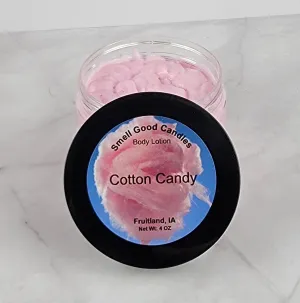 Cotton Candy 4oz Whipped Body Lotion