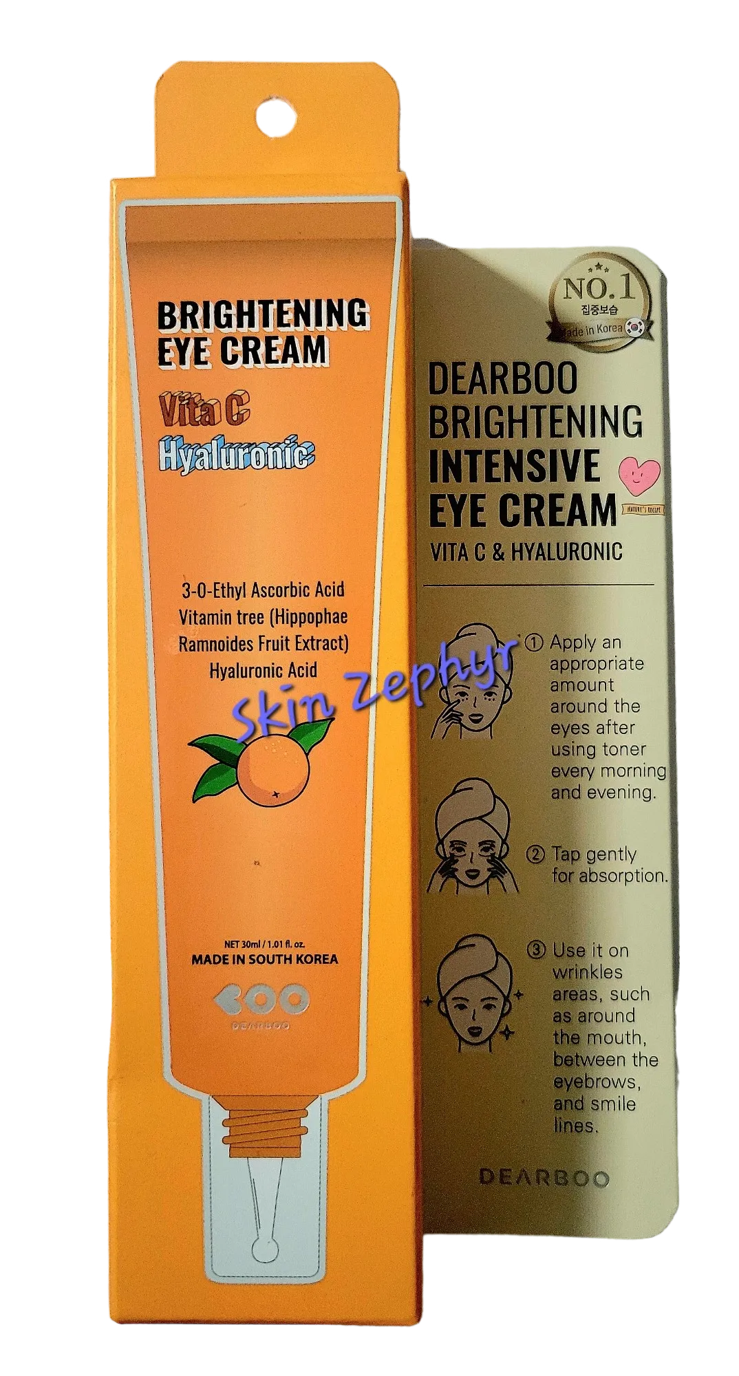 Dearboo Vita C Hyaluronic Brightening Eye Cream