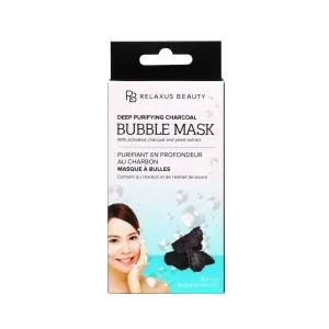 Deep Purifying Charcoal Bubble Face Mask Displayer of 12