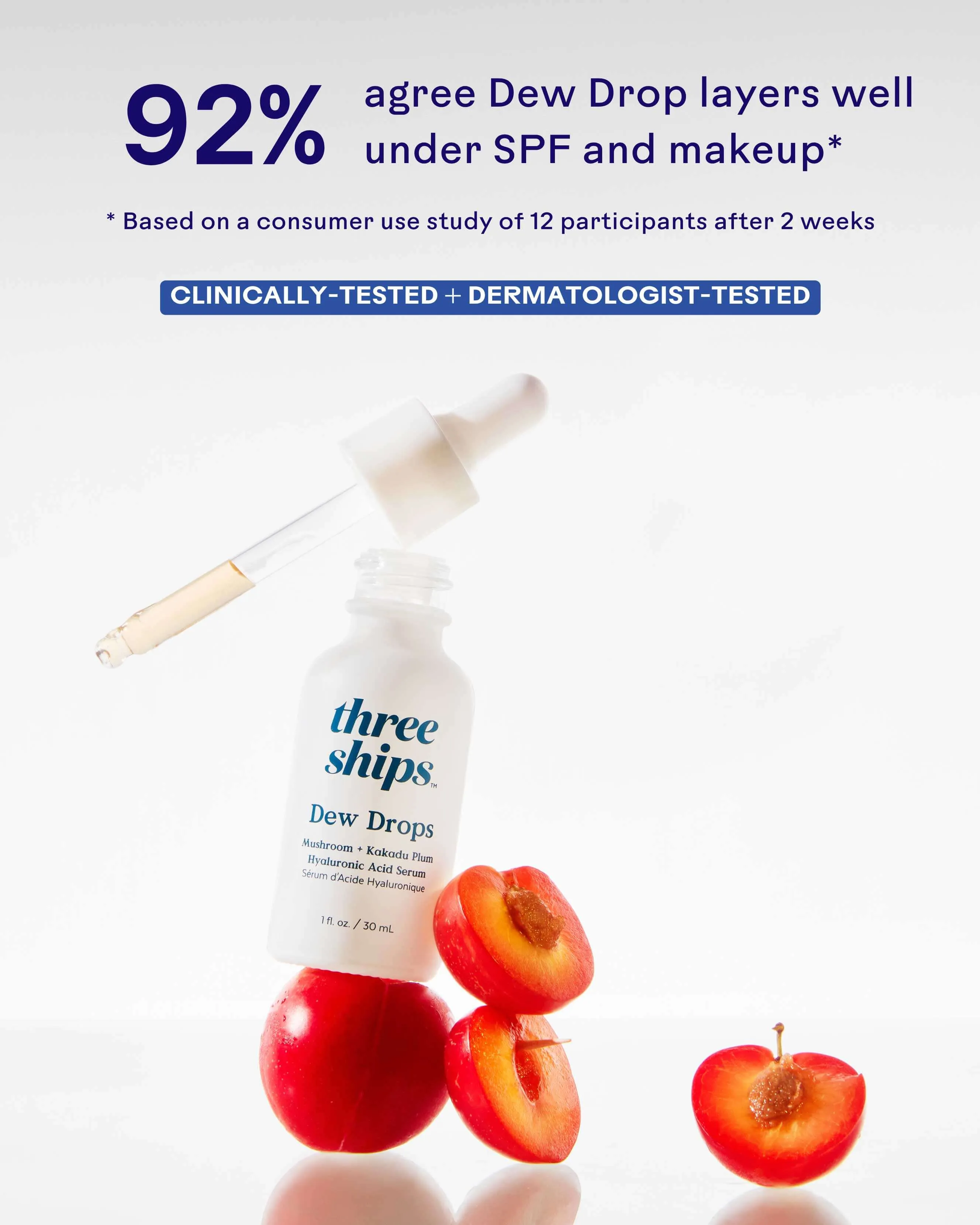 Dew Drops Mushroom Hyaluronic Acid   Vitamin C Serum