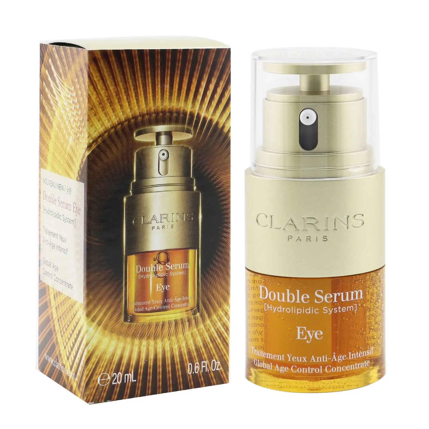 Double Serum Eye (Hydrolipidic System) Global Age Control Concentrate