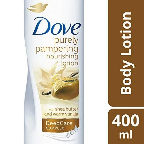 Dove Purely Pampering Nourishing Lotion With Shea Butter & Warm Vanilla, 400ml