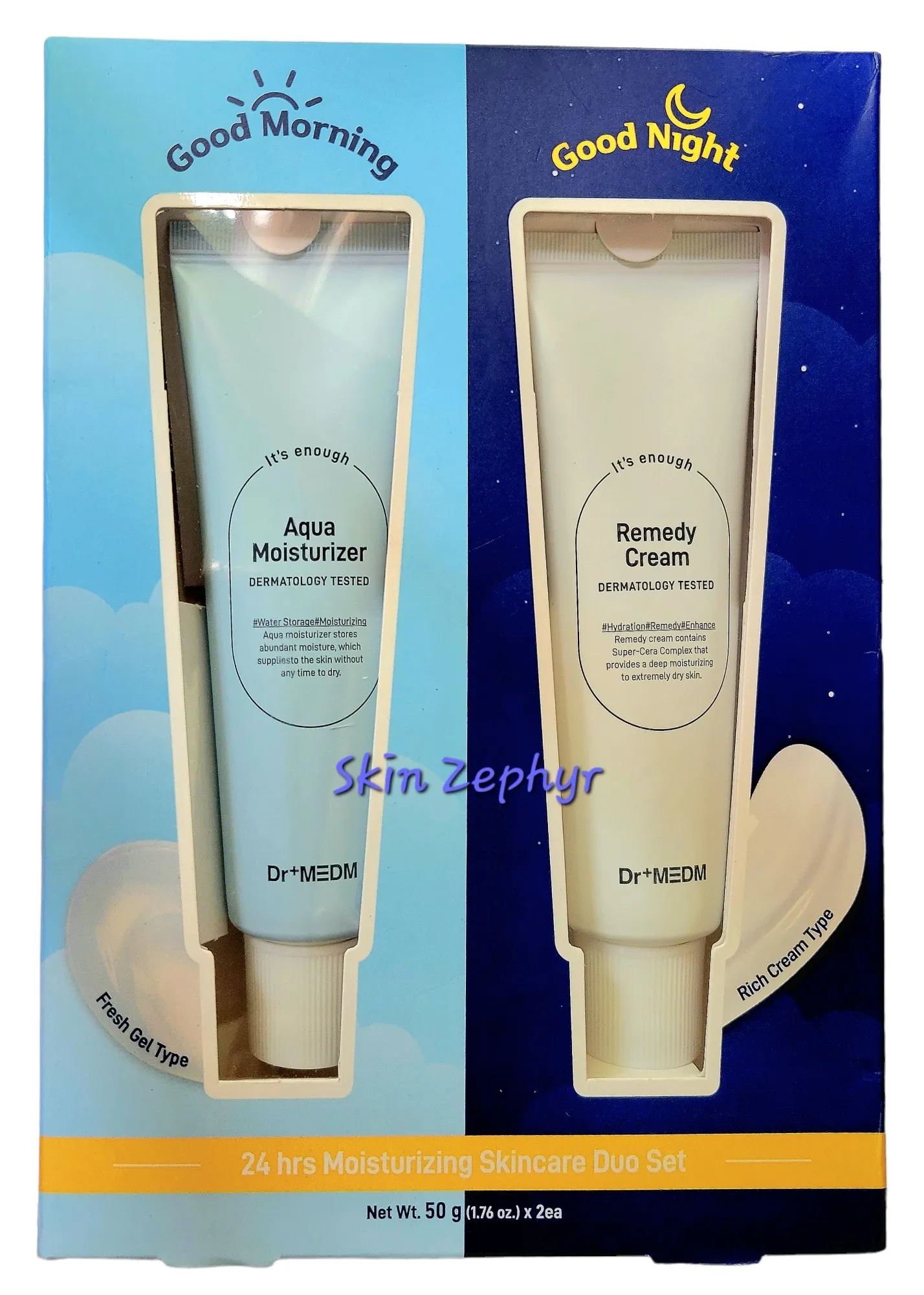 Dr.   MEDM 24 Hrs. Moisturizing Skincare Duo Set