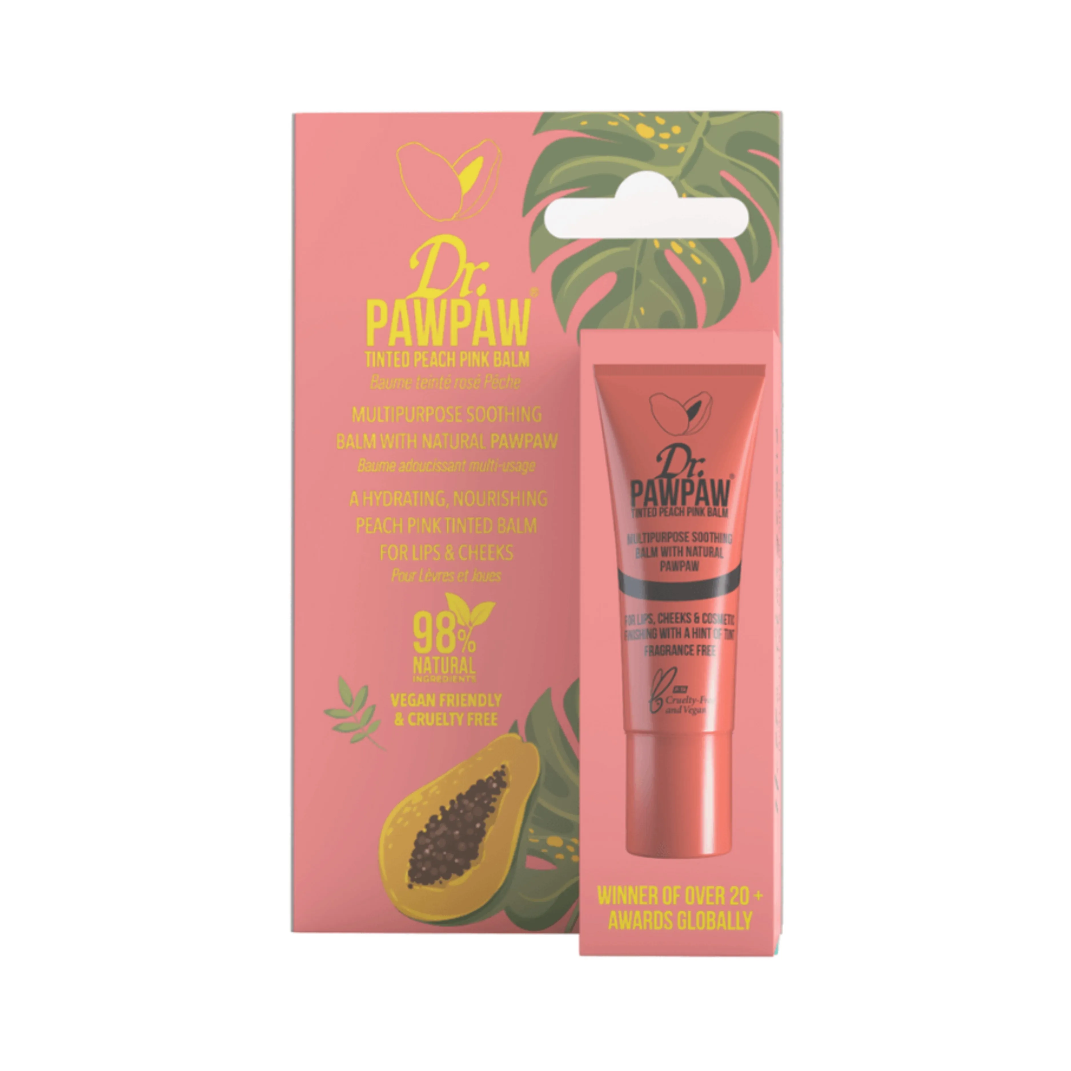 Dr Paw Paw - Tinted Peach Pink Balm 10ml
