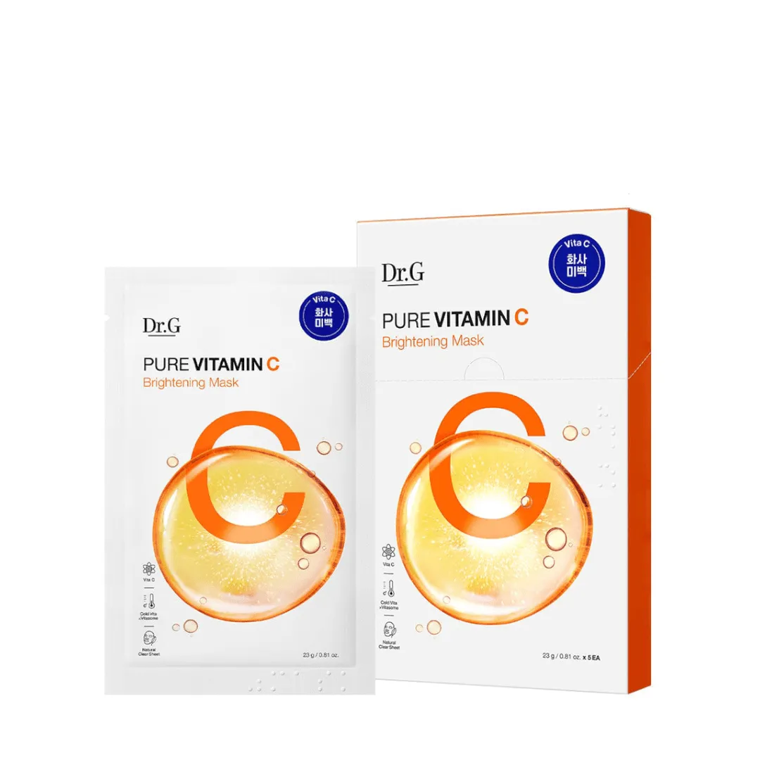 DR.G PURE VITAMINC BRIGHTENING MASK SET(5P)