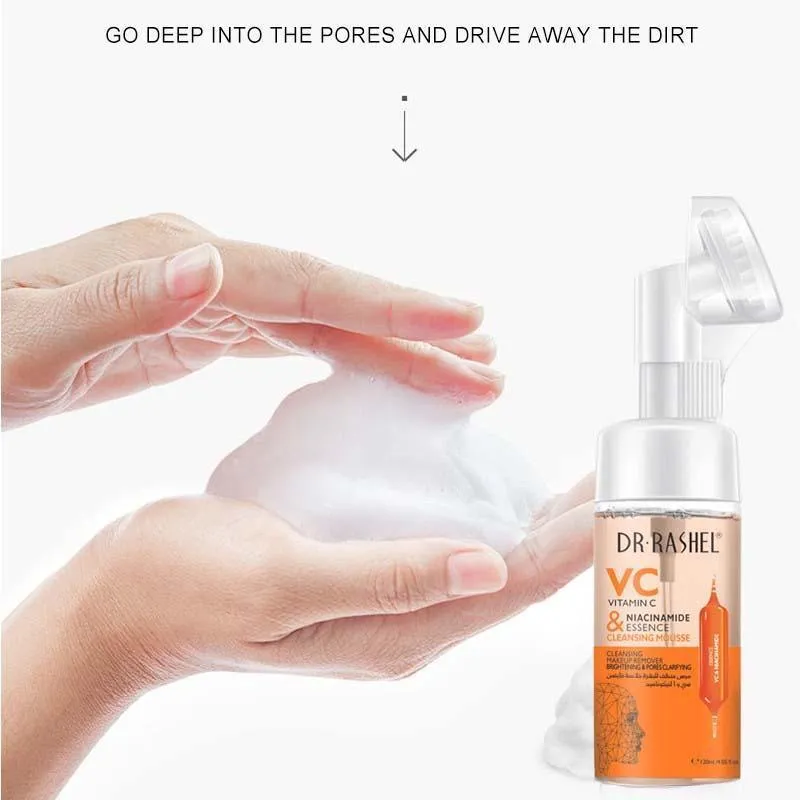 Dr.Rashel Vitamin C & Niacinamide Essence Cleansing Mousse - 125ml