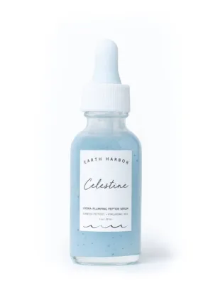 Earth Harbor Celestine Plumping Serum: Seaweed Peptides   Hyaluronic Acid