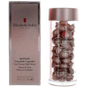 Elizabeth Arden Women's Line Erasing Night Serum - Retinol Ceramide, 60 Capsules