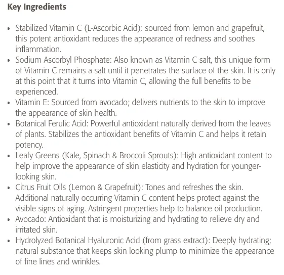 Eminence Citrus & Kale Potent C   E Serum