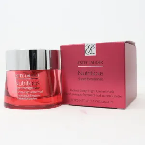 Estee Lauder Nutritious Super-Pomegranate Radiant Energy Night Cream/Mask 1.7oz