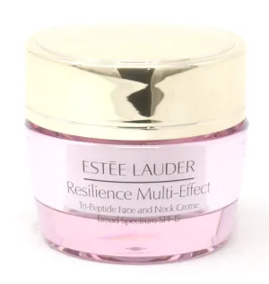 Estee Lauder Resilience Multi-Effect Tri-Peptide Face And Neck Creme  0.5oz  New