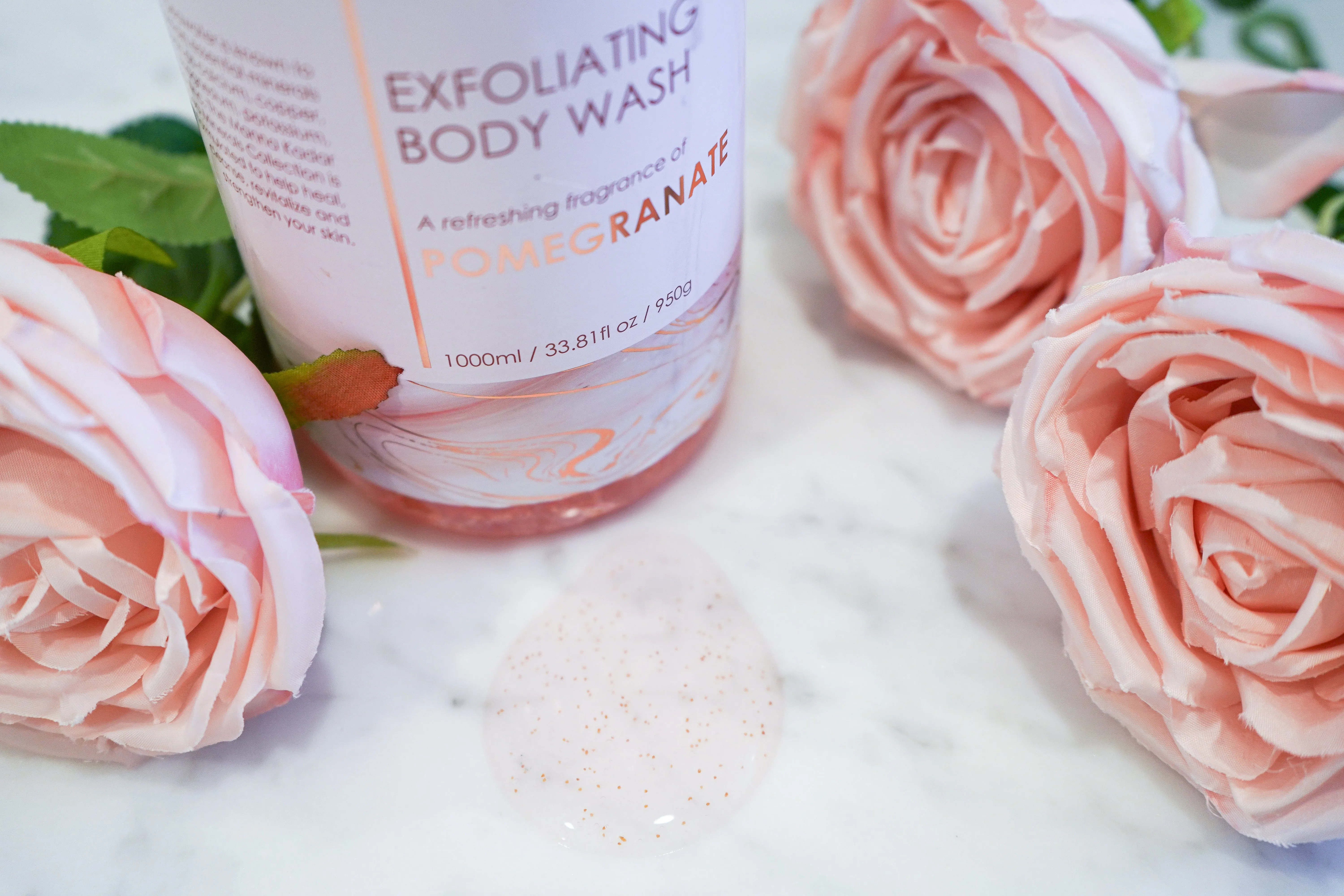 Exfoliating Body Wash - Pomegranate