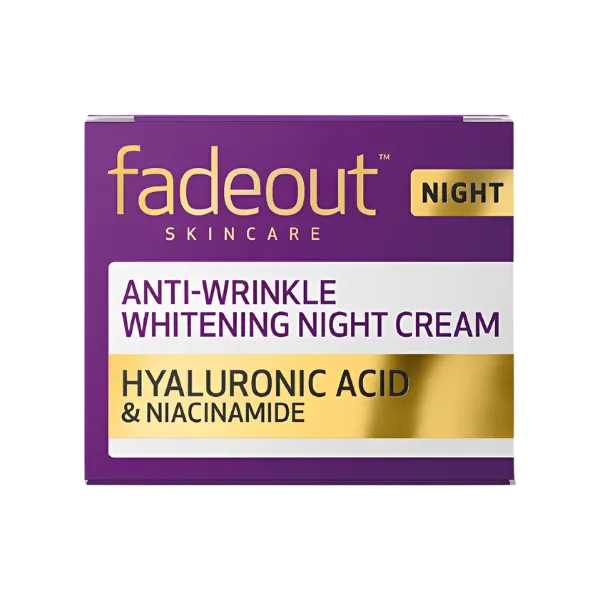 Fadeout Anti Wrinkle Whitening Night Cream 50ml