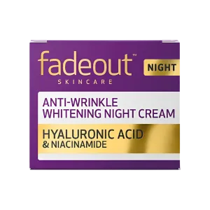 Fadeout Anti Wrinkle Whitening Night Cream 50ml