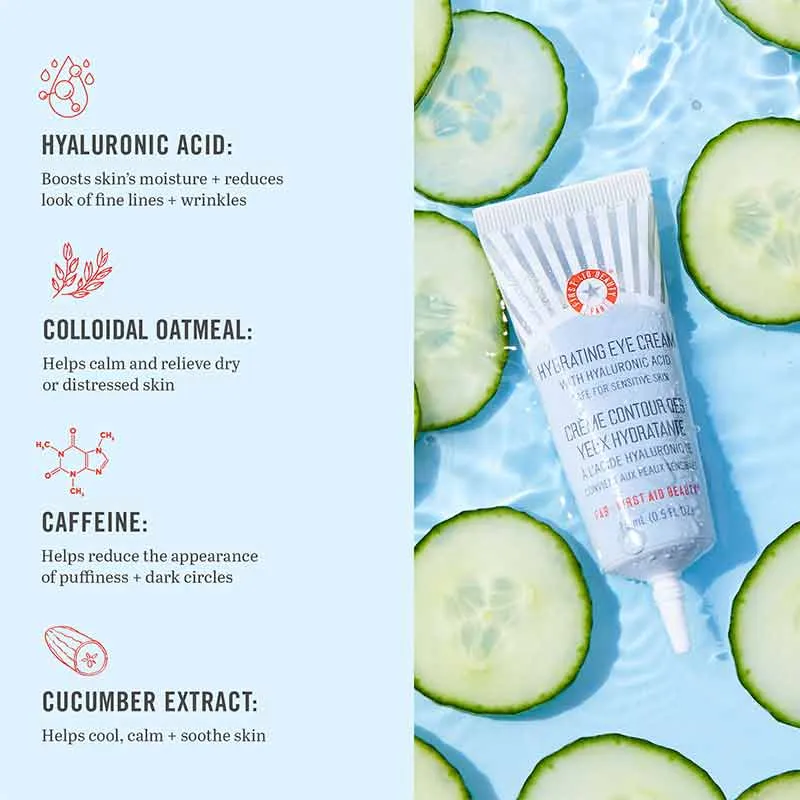 First Aid Beauty Hydrating Eye Cream with Hyaluronic Acid