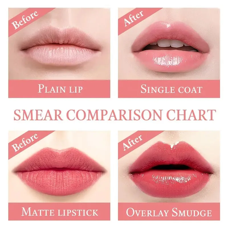 Flower Transparent Tinted Lipstick Moisturizing Lip Balm