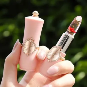 Flower Transparent Tinted Lipstick Moisturizing Lip Balm