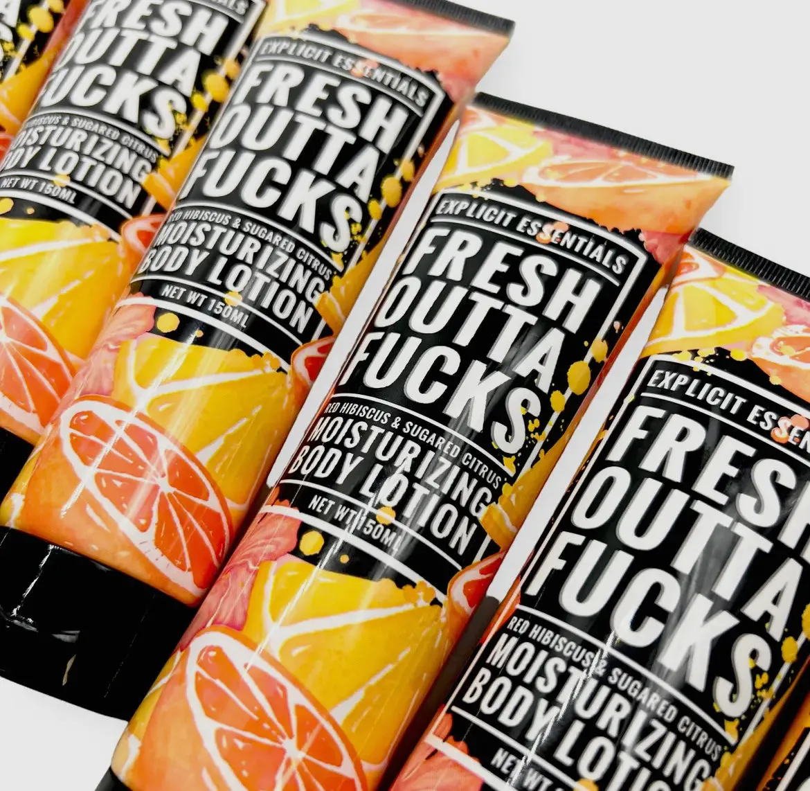 Fresh Outta Fucks Body Lotion