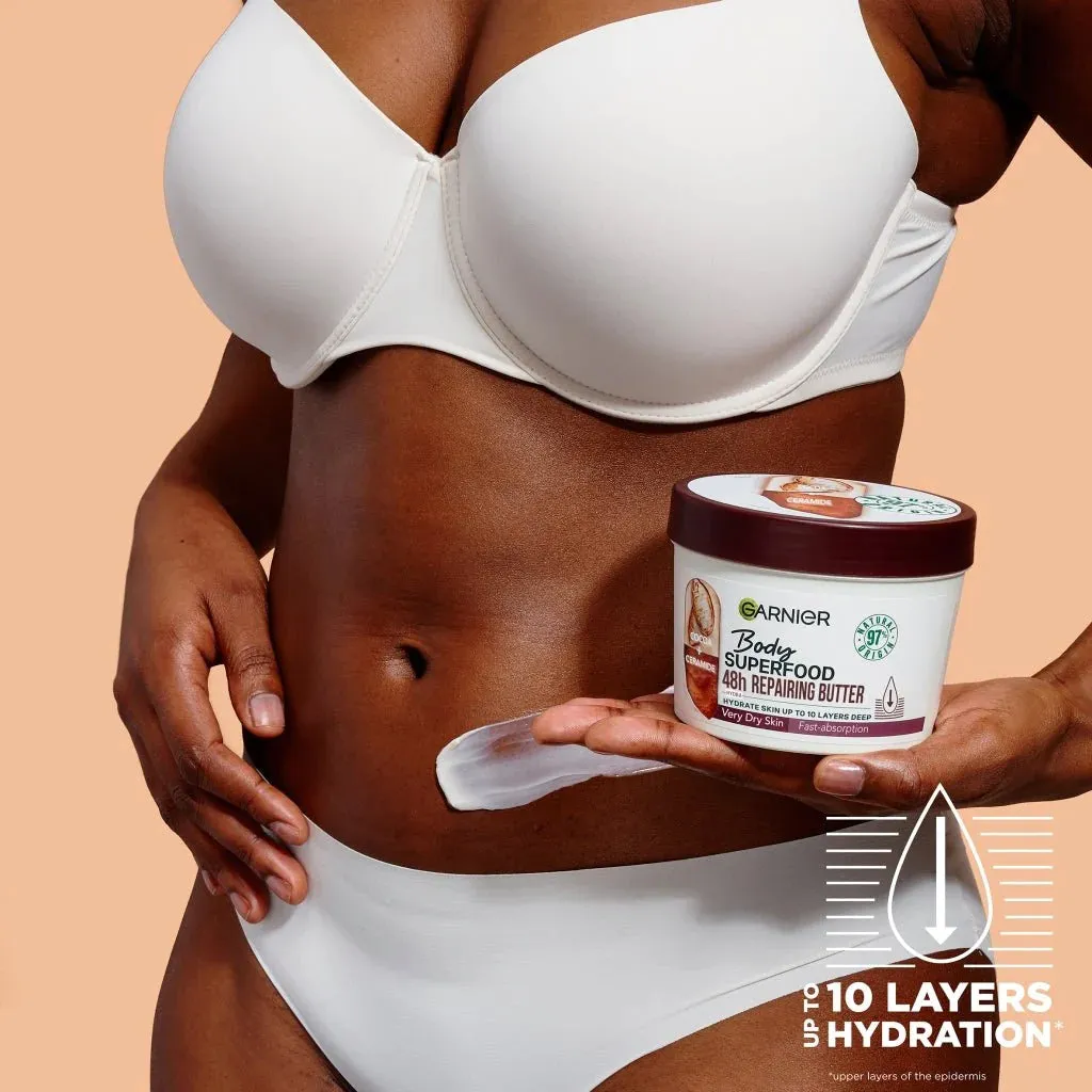Garnier Cocoa Body Superfood Repairing Cream 380ml