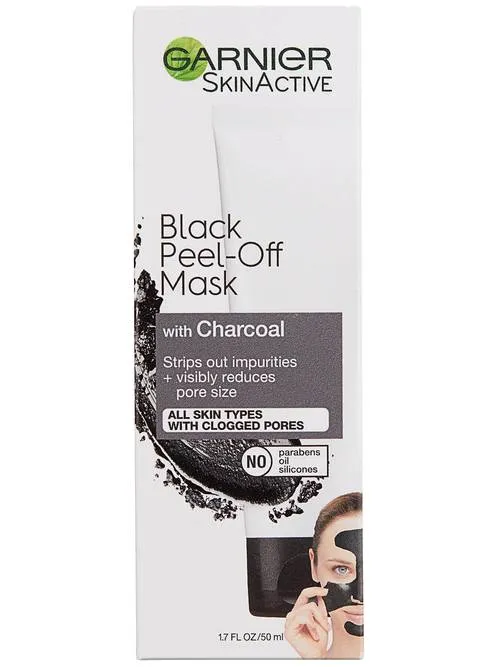 GARNIER Skin Active Black Peel Off Mask With Charcoal