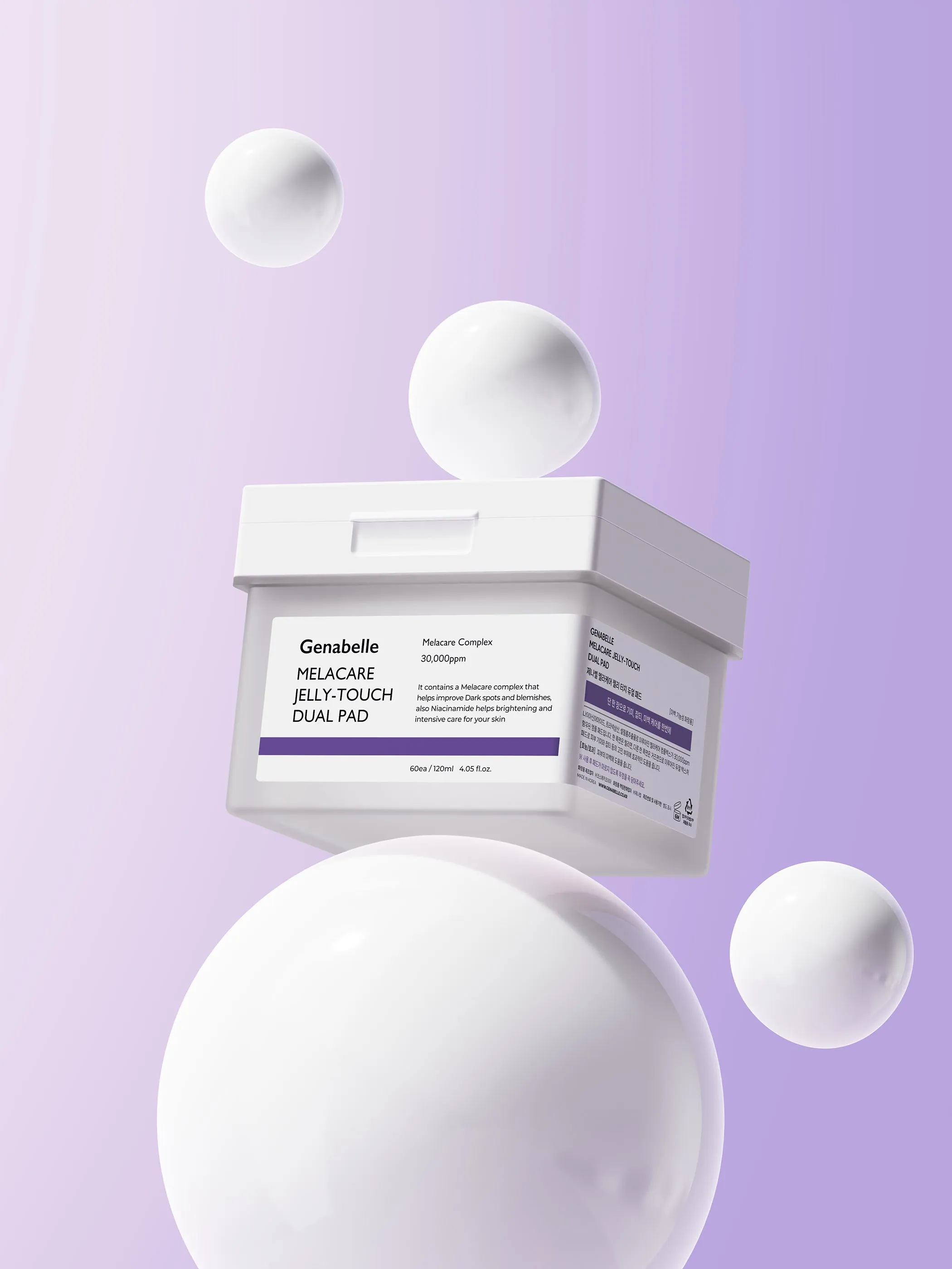 Genabelle MELACARE JELLY-TOUCH DUAL PAD