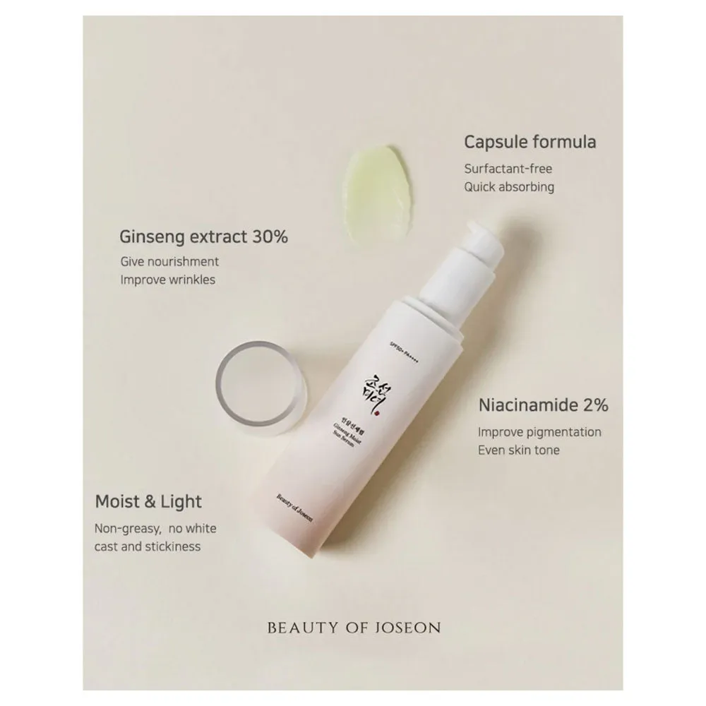 Ginseng Moist Sun Serum SPF 50  / PA    