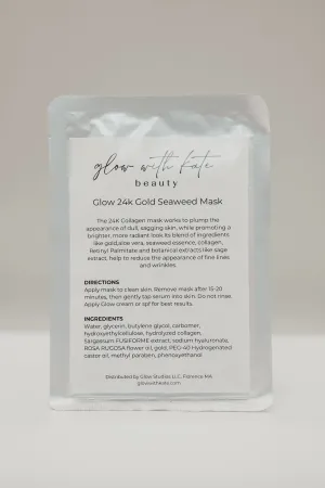 Glow 24k Gold & Seaweed Sheet Mask
