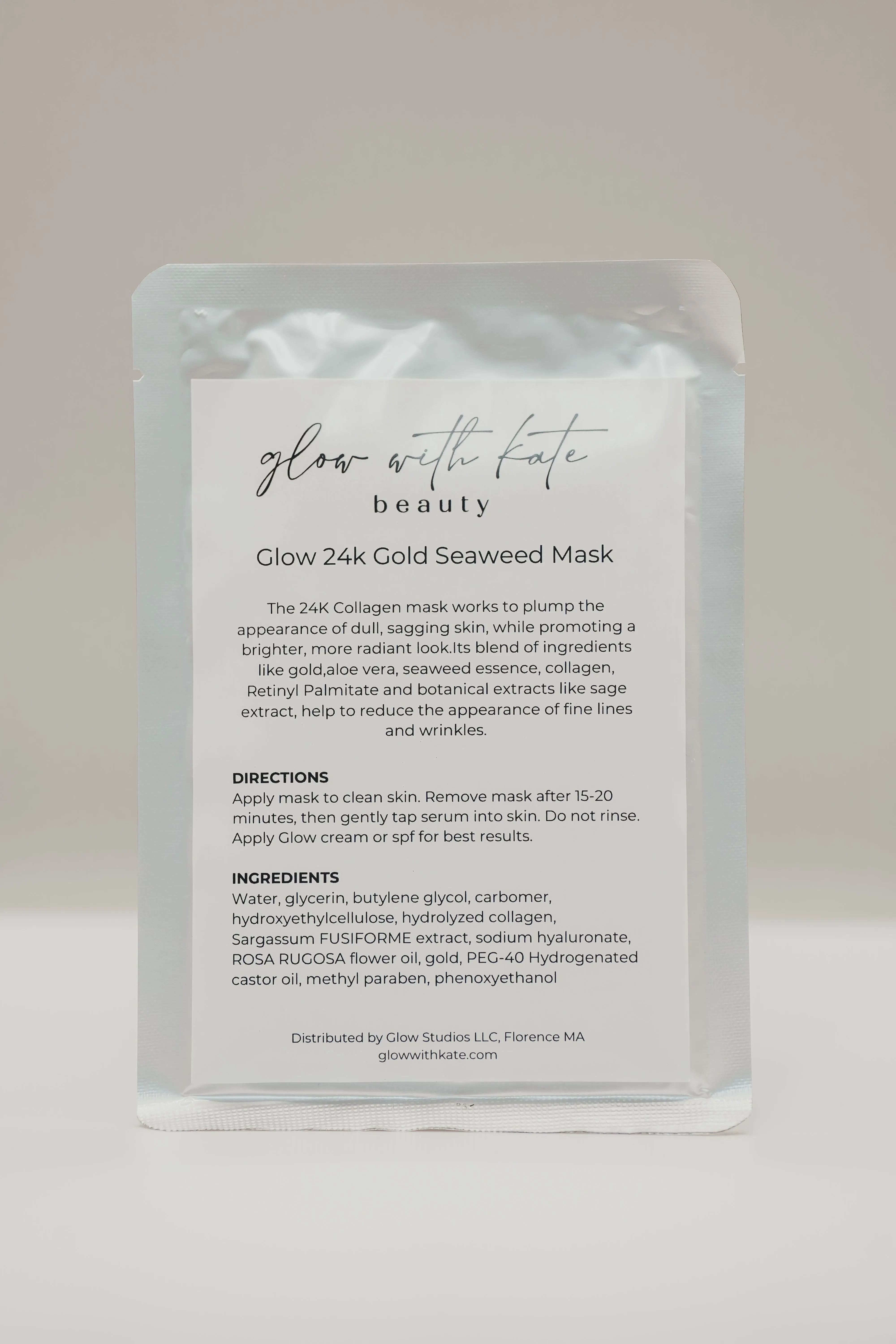 Glow 24k Gold & Seaweed Sheet Mask