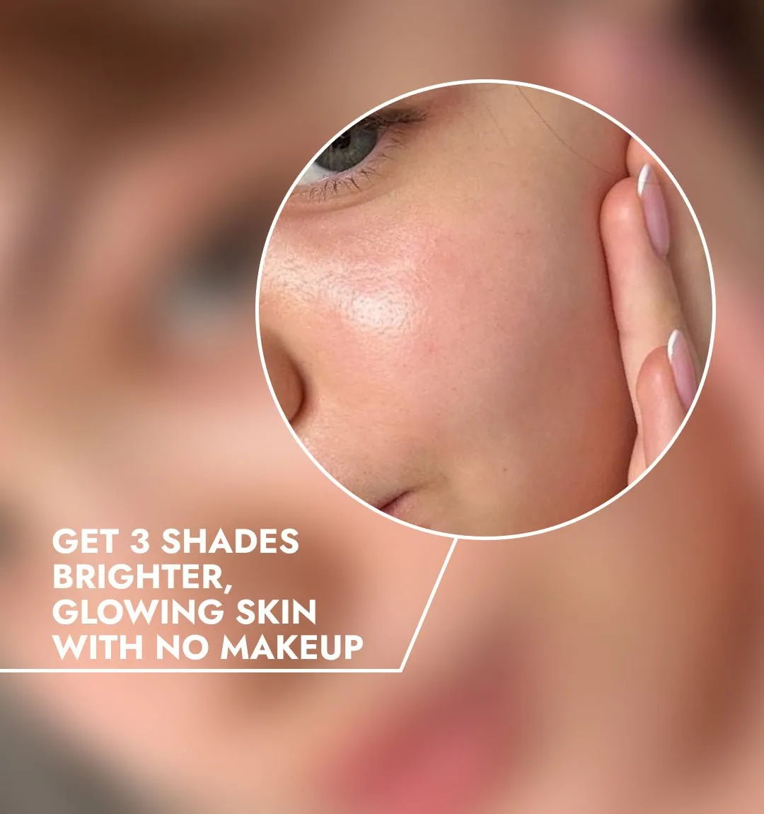 Glowing Skin with Vitamin C-23% Serum : Advanced Molecular Skincare Technology