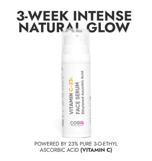 Glowing Skin with Vitamin C-23% Serum : Advanced Molecular Skincare Technology