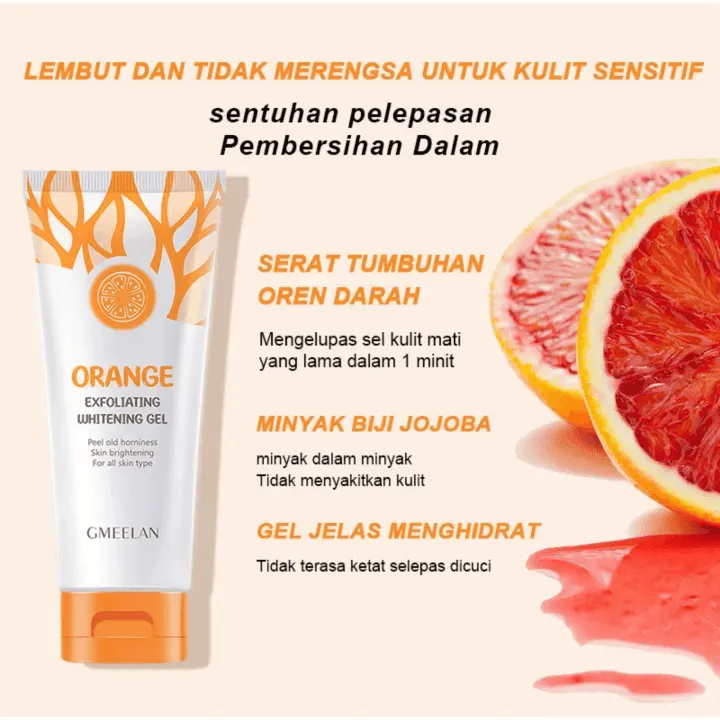 Gmeelan Orange Exfoliating Whitening Gel - 50g