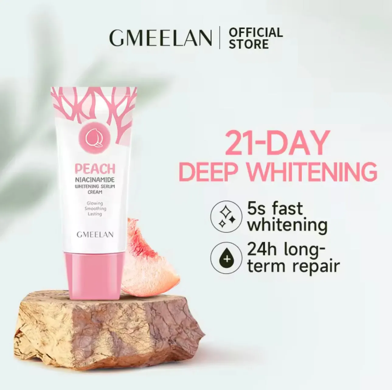 GMEELAN - Peach Niacinamide Whitening Serum Cream 50g