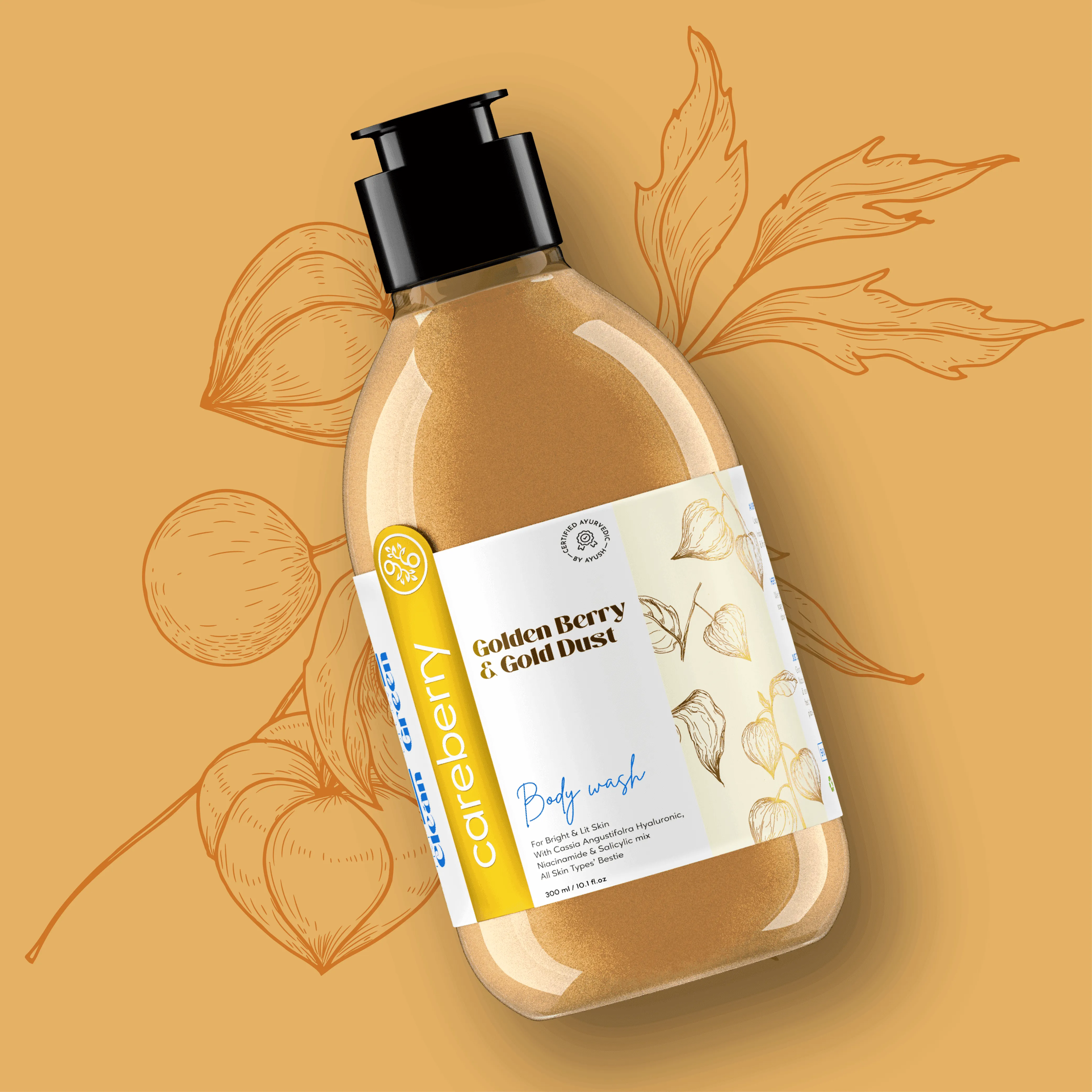 Golden Berry & Gold Dust Brightening Body Wash