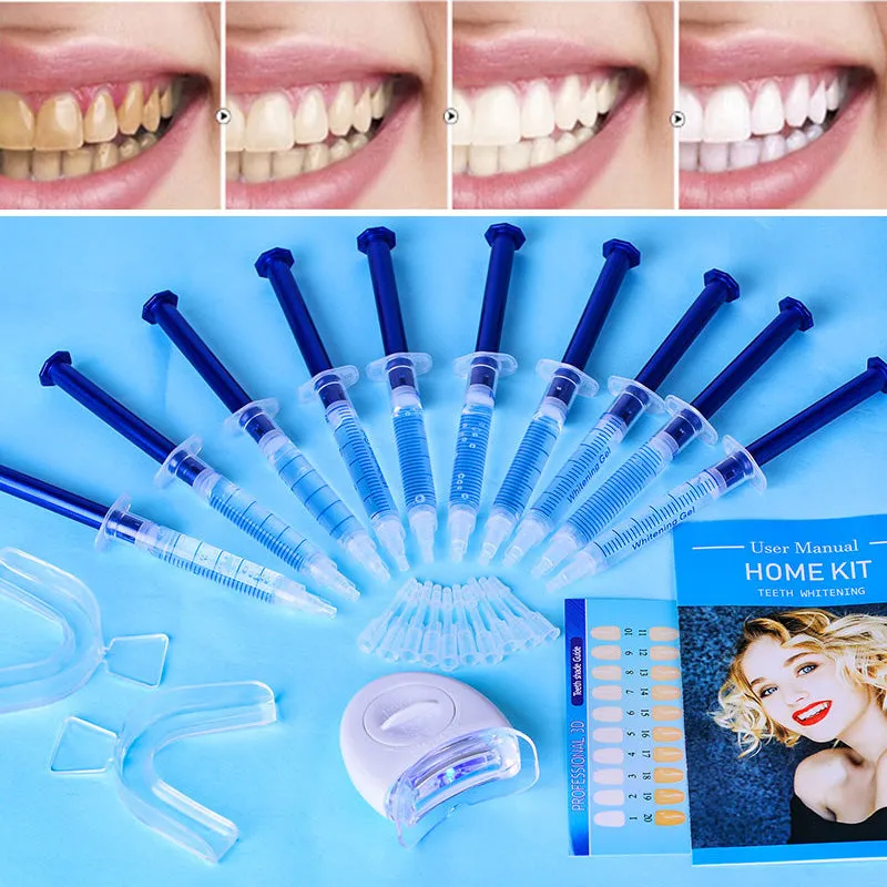 Gollo Professional Peroxide & LED Teeth Whitening Kit