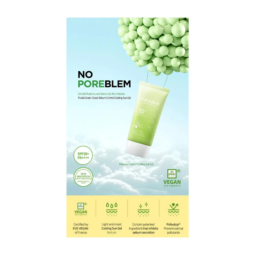 Green Grape Sebum Control Sun Gel SPF50  / PA    