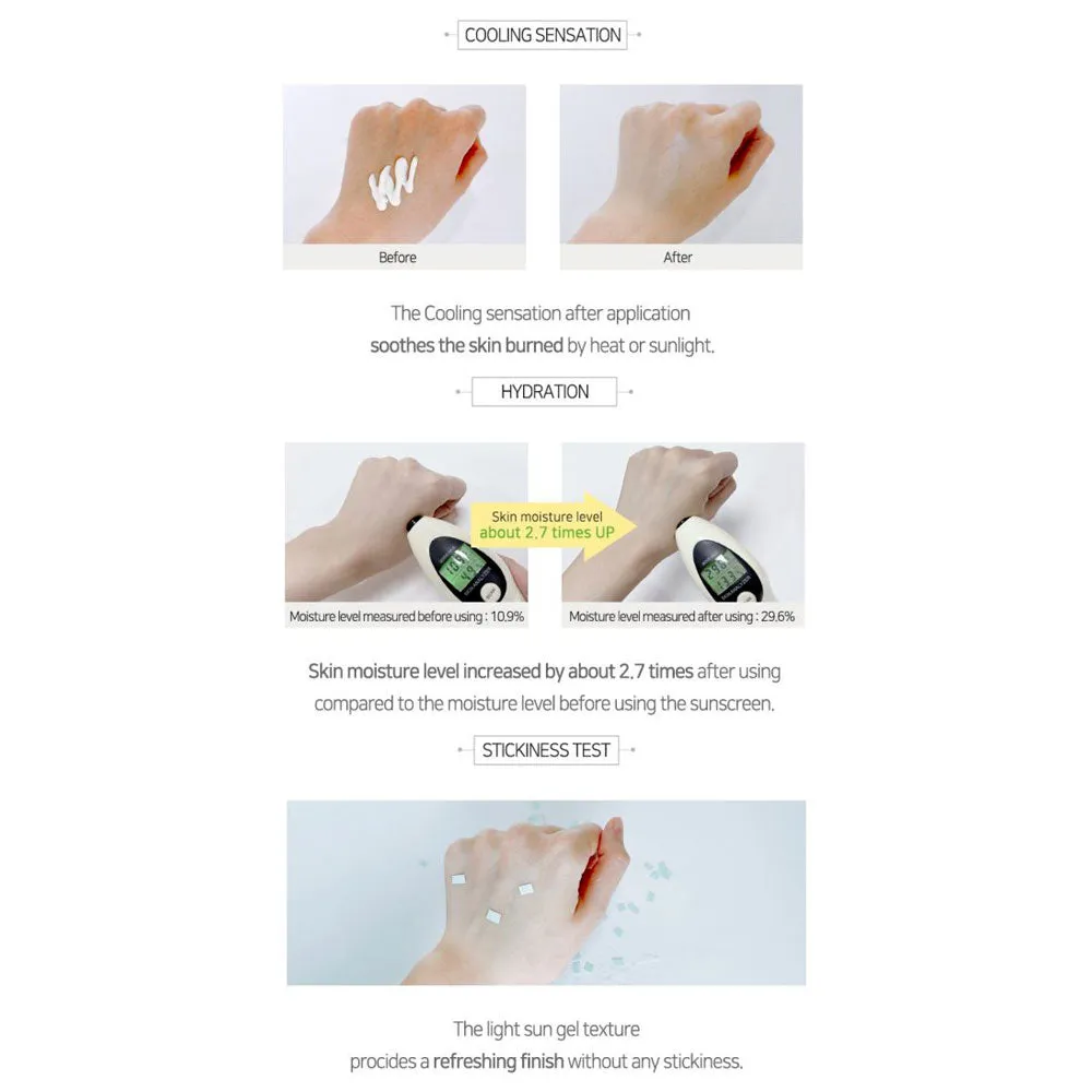 Green Grape Sebum Control Sun Gel SPF50  / PA    