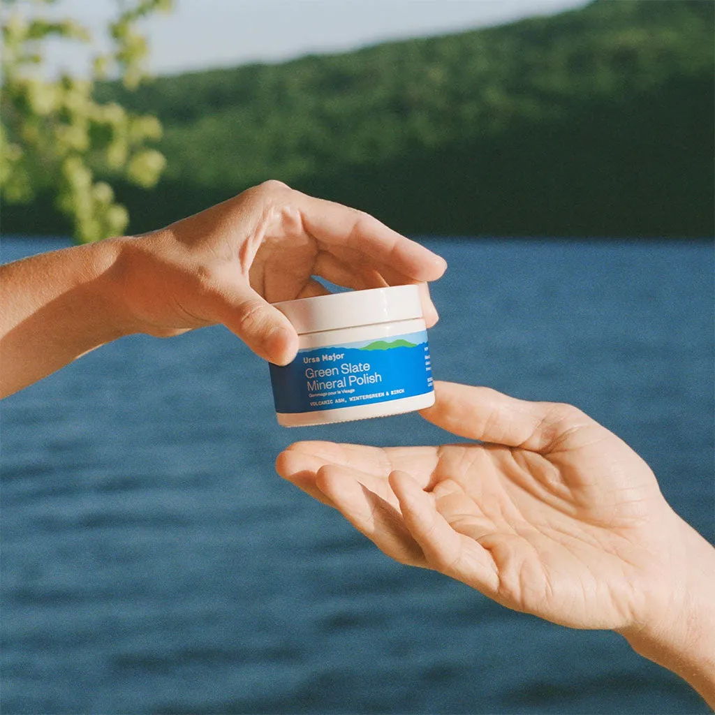 Green Slate Mineral Face Polish