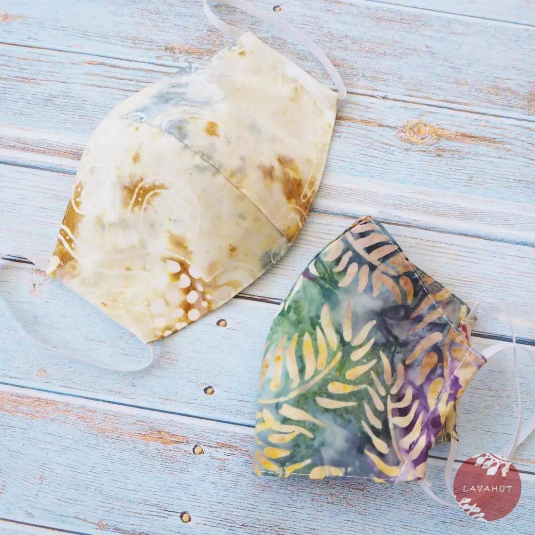 Hawaiian Face Mask • Cream Sandy Beach