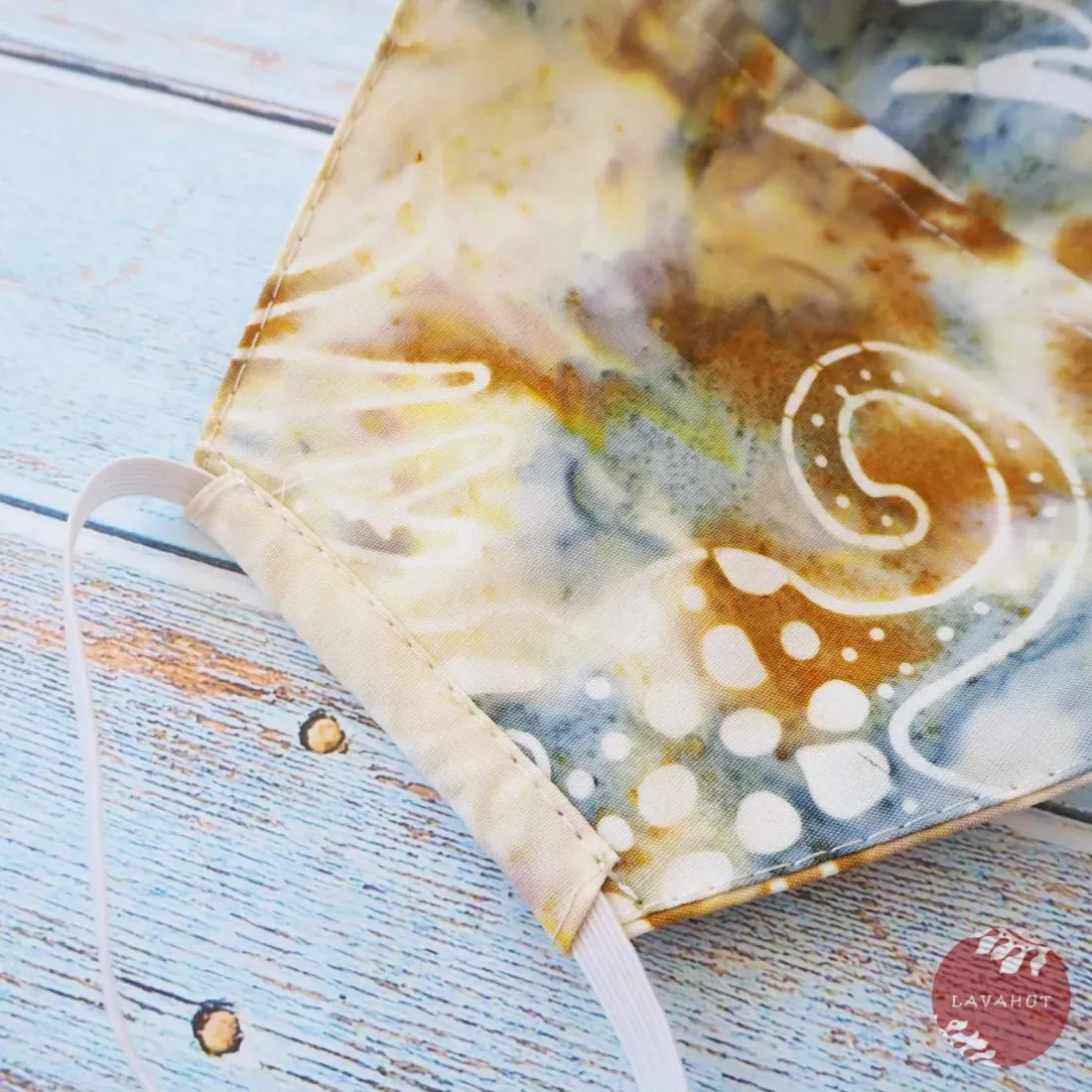 Hawaiian Face Mask • Cream Sandy Beach