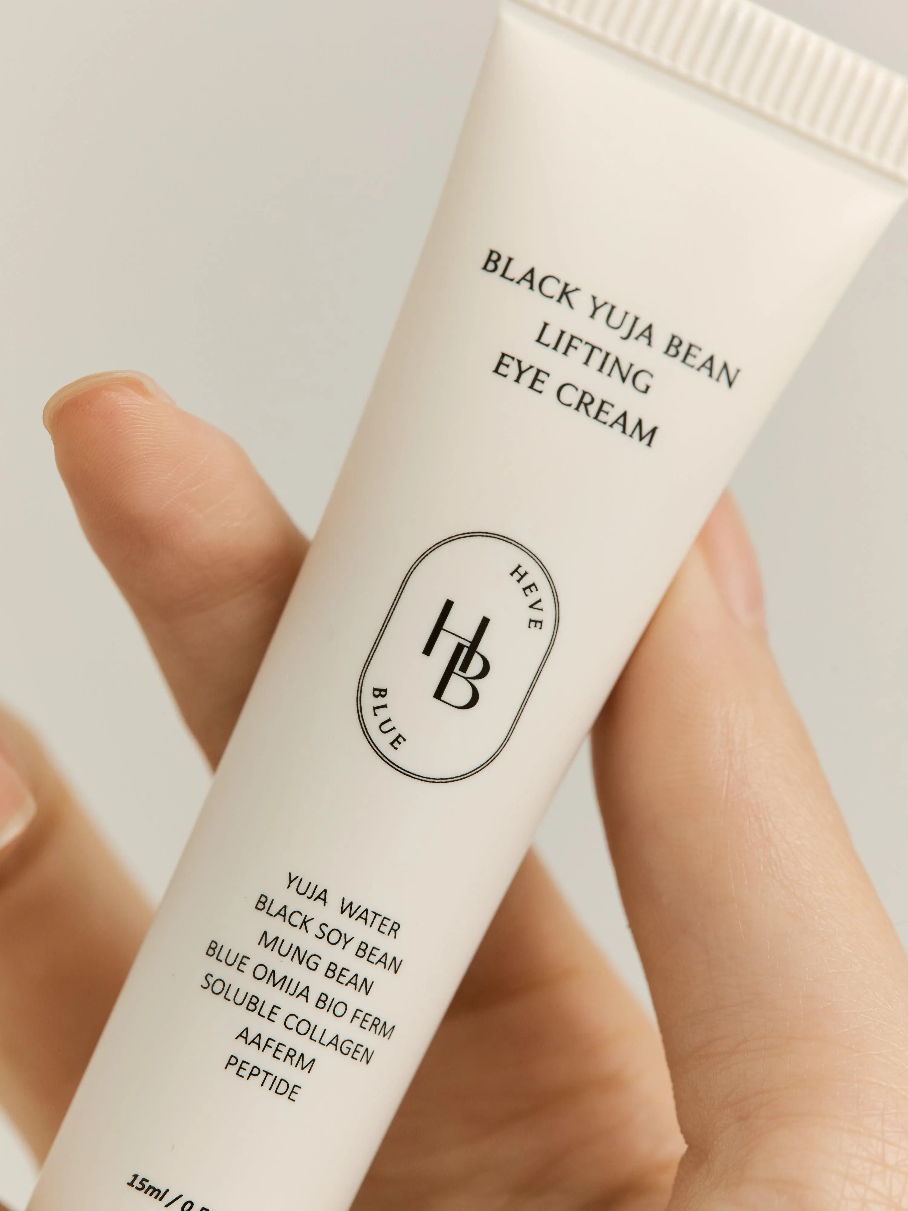 HEVEBLUE Black Yuja Bean Lifting Auto Eye Cream
