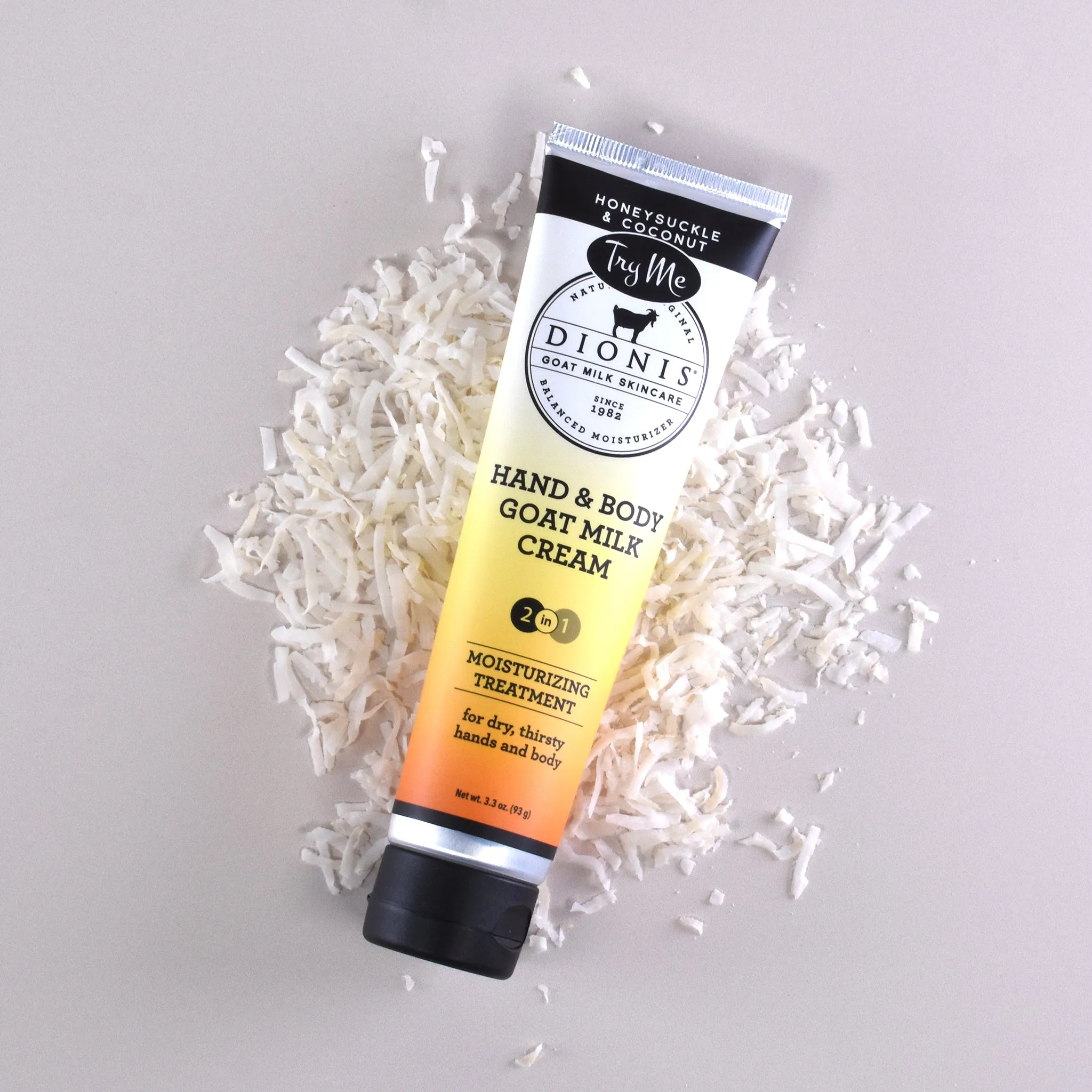 Honeysuckle & Coconut Hand & Body Goat Milk Cream