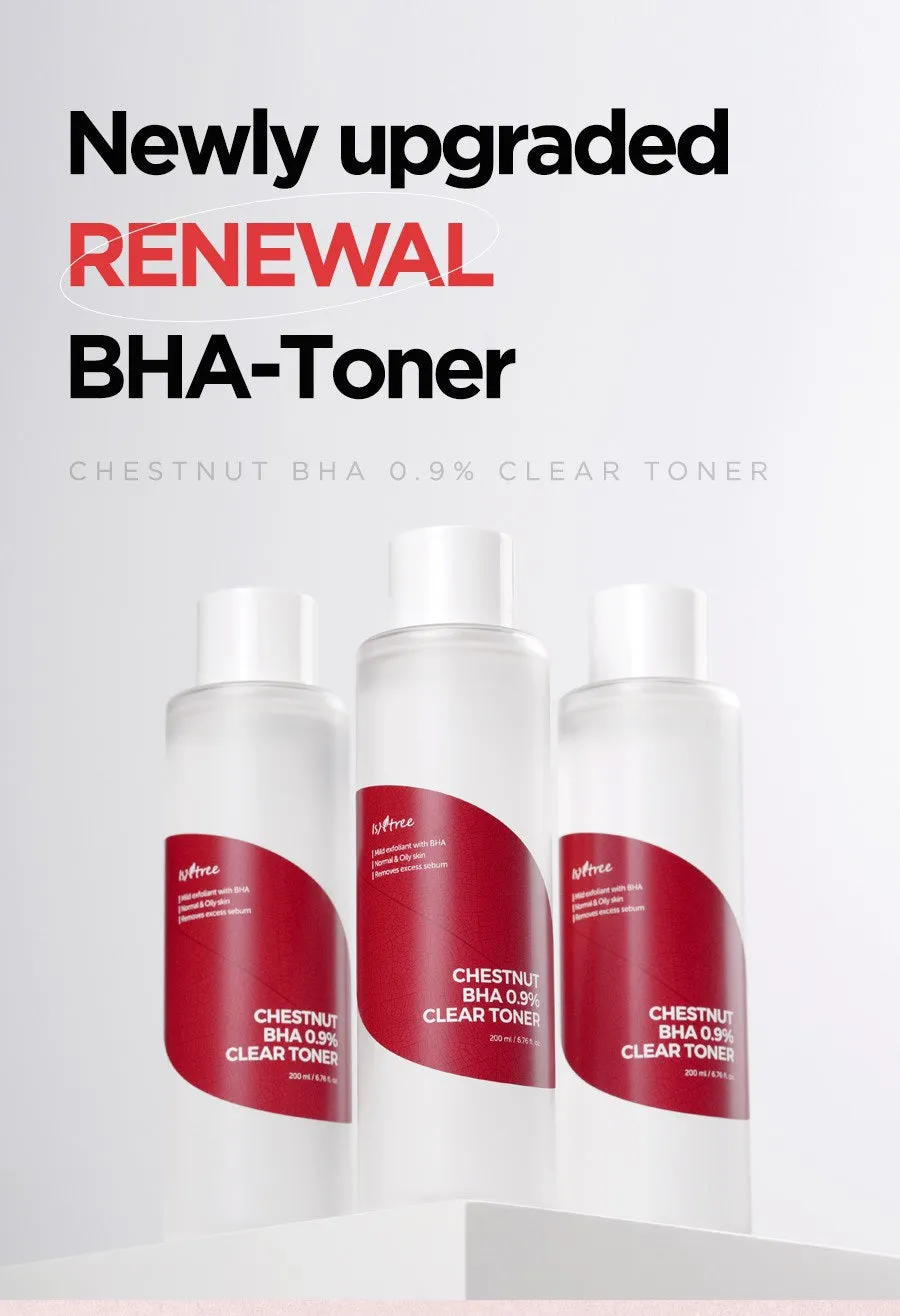 ISNTREE CHESTNUT BHA CLEAR TONER