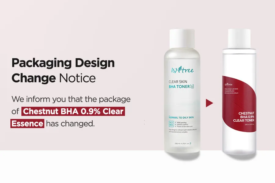 ISNTREE CHESTNUT BHA CLEAR TONER