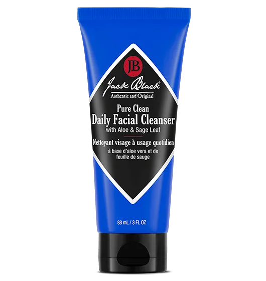 JACK BLACK PURE CLEAN DAILY FACIAL CLEANSER, 3 OZ