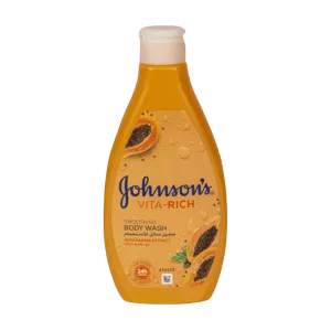 JOHNSONS VITA-RICH PAPAYA EXTRACT BODY WASH 250ML