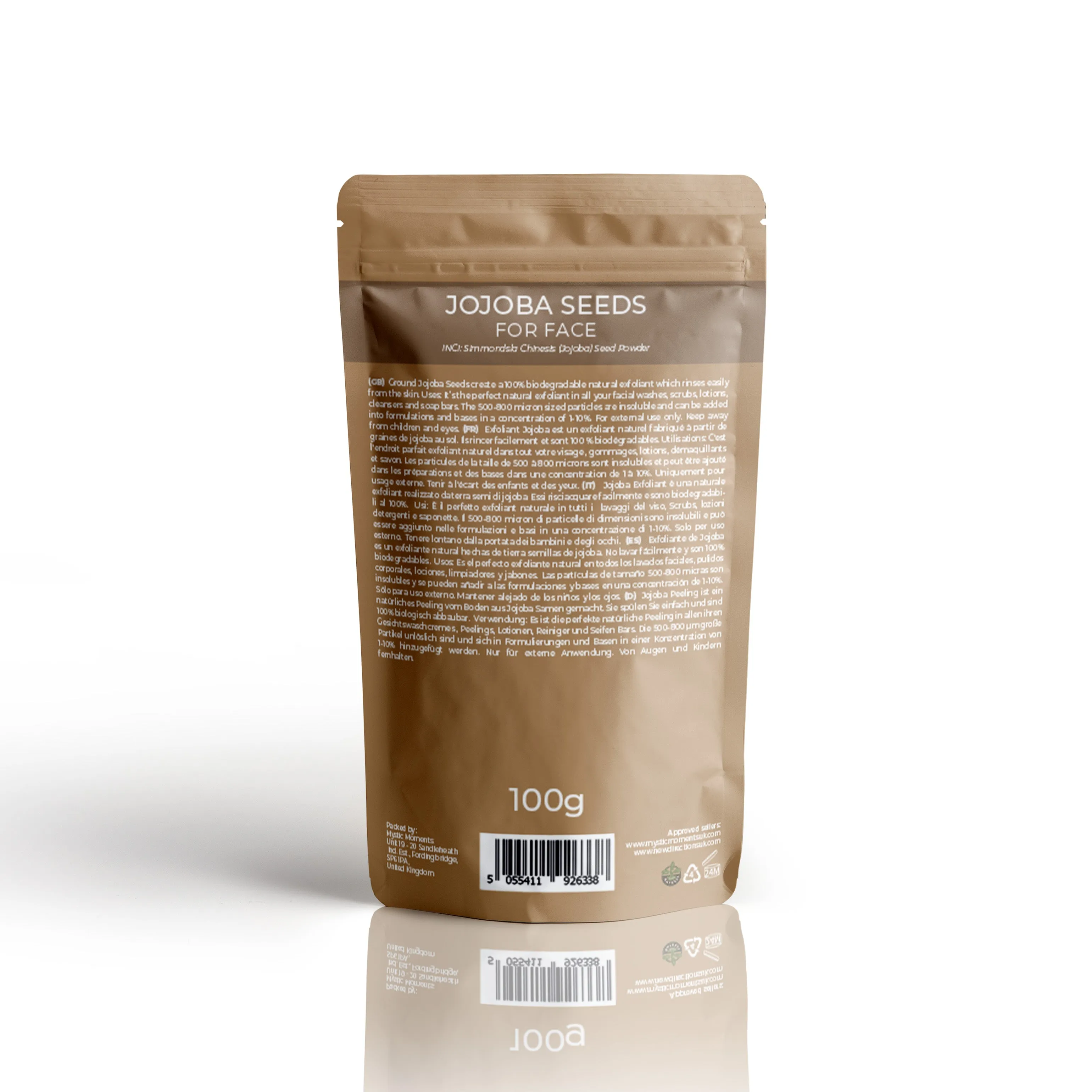 Jojoba Seeds For Face Exfoliant