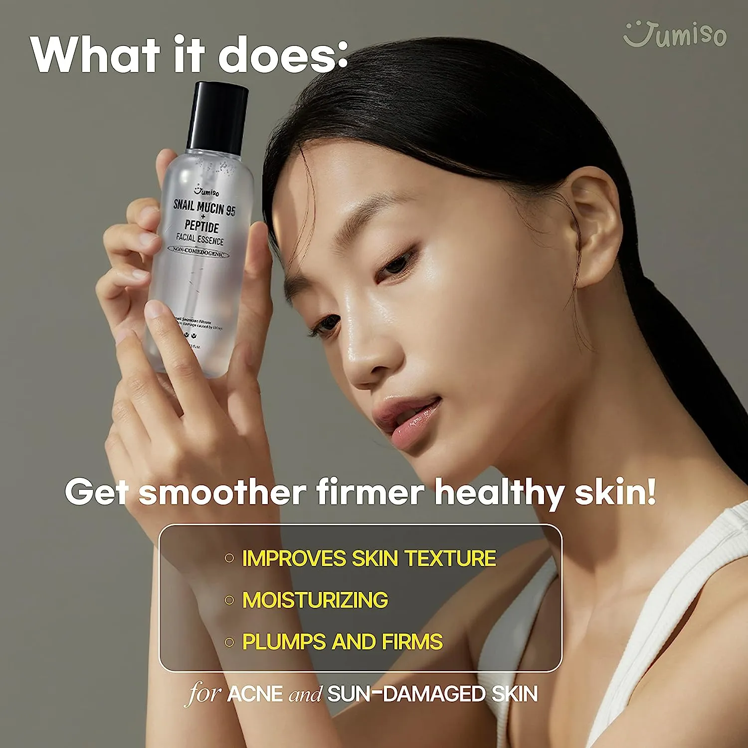 Jumiso Snail Mucin 95   Peptide Facial Essence 140ml