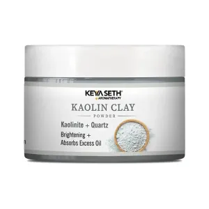 Kaolin Clay Powder Face Pack For Women & Men, Brightening   Absorbs Excess Oil