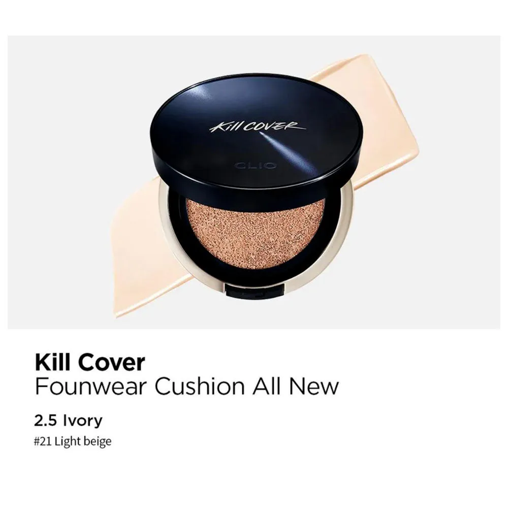 Kill Cover Founwear Cushion All New Set (with Refill) SPF50 /PA   